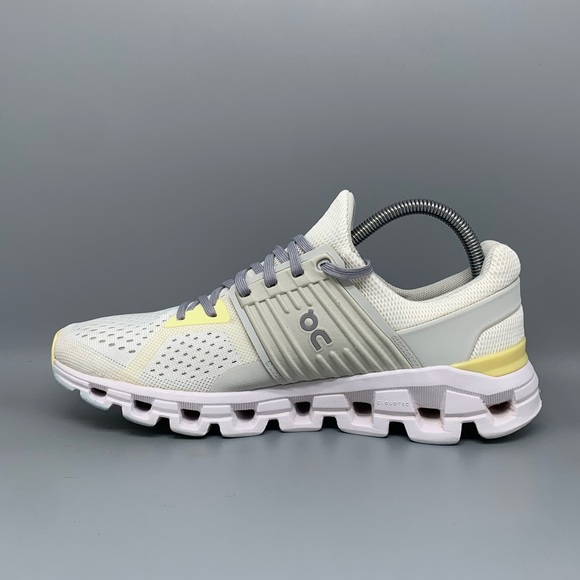 On Cloudswift Grey Yellow Running Shoes 
Women’s Sz 9.5 - Picture 6 of 10